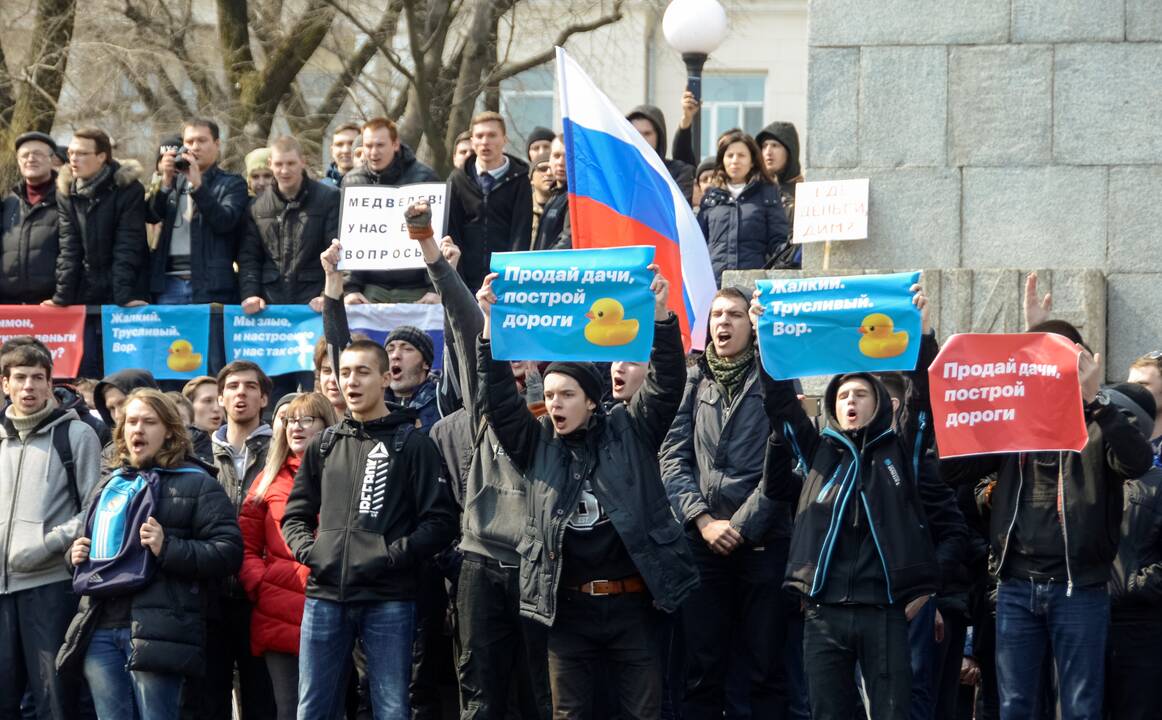 Protestai Rusijoje