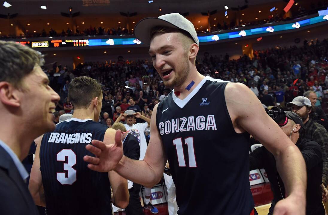 D. Sabonis tapo NCAA Vakarų pakrantės čempionu