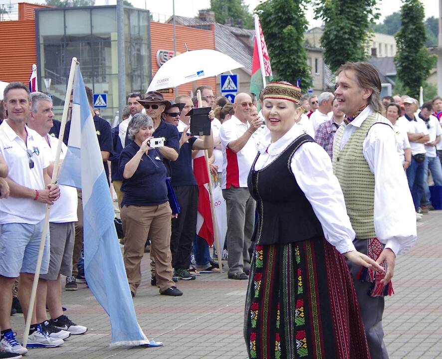 Pasaulio sklandymo čempionato atidarymas Prienuose