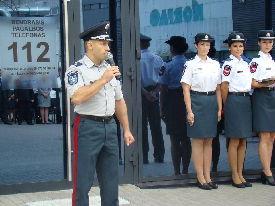 Atidarytas naujas Santakos policijos komisariato pastatas