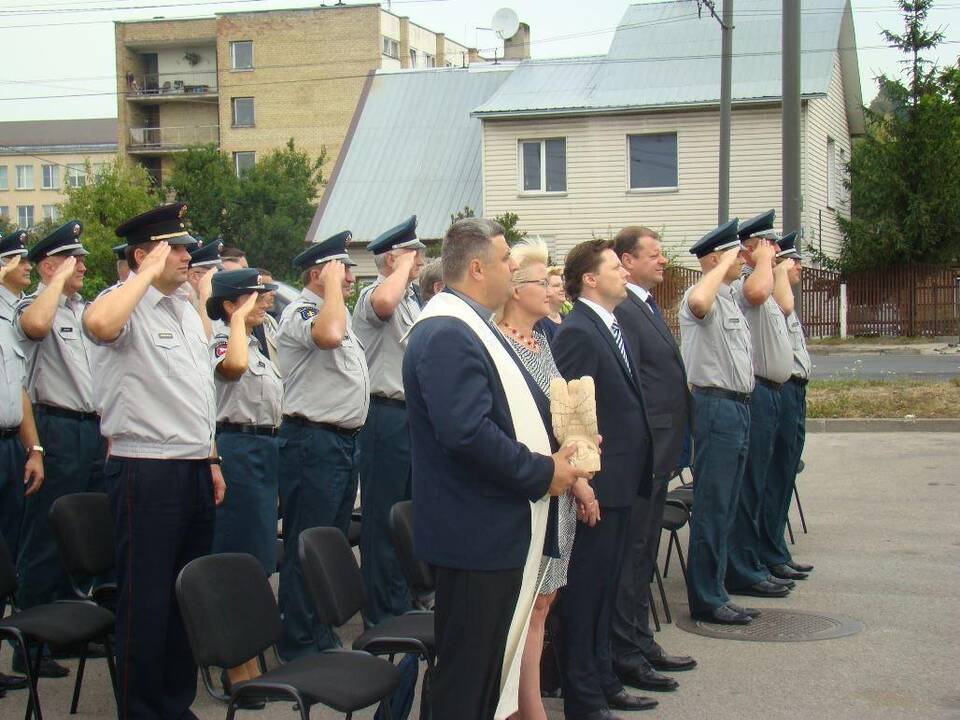 Atidarytas naujas Santakos policijos komisariato pastatas