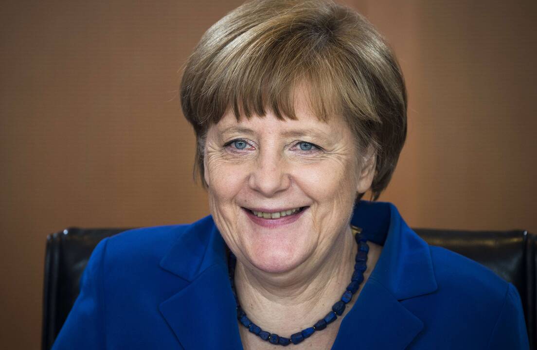 Vokietijos kanclerė A. Merkel su V. Putinu kalbėsis apie Ukrainą