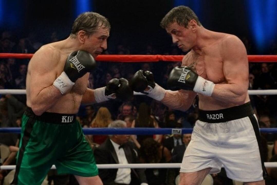 S. Stallone nusifilmuoti komedijoje „Didžioji kova“ įkalbėjo aktorius R. De Niro