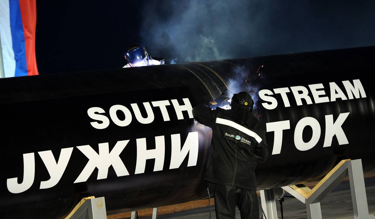 Europos Komisija tarsis su Rusija dėl „South Stream“ sutarčių