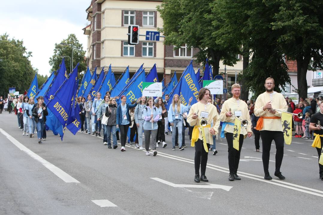 Klaipėda šėlo „Europiados“ ritmu