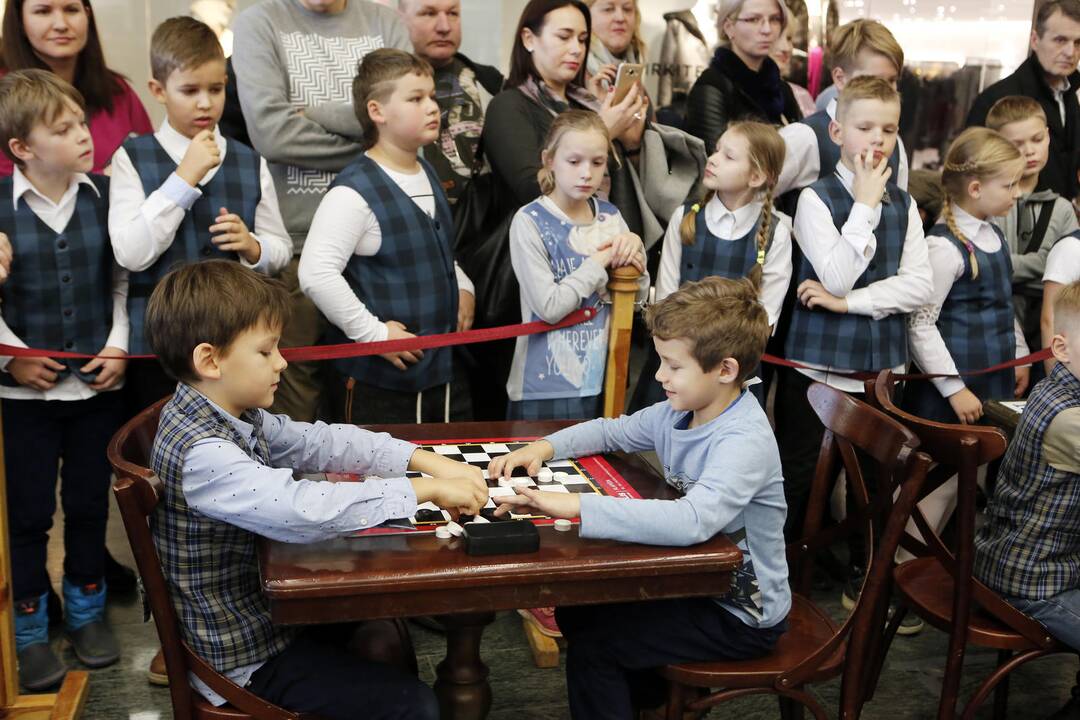 Šaškių turnyras mero taurei laimėti