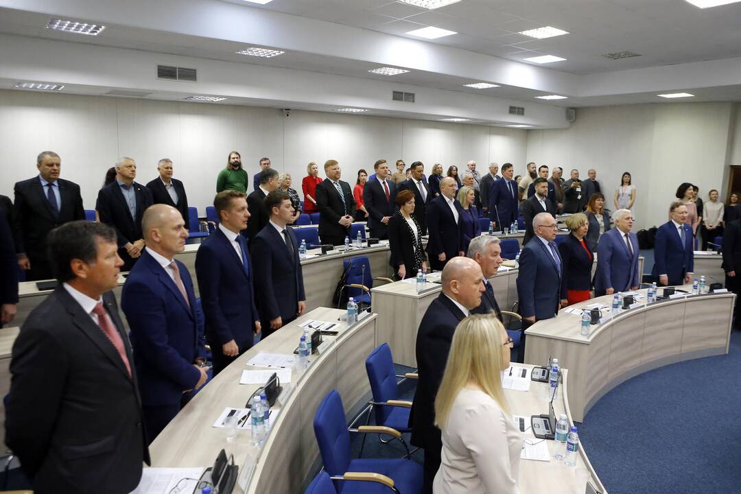 Naujoji Klaipėdos miesto taryba 2019.04.18