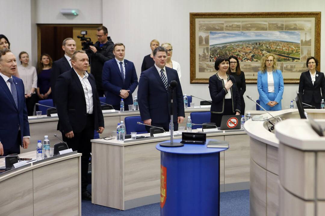 Naujoji Klaipėdos miesto taryba 2019.04.18