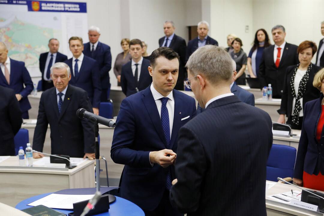 Naujoji Klaipėdos miesto taryba 2019.04.18