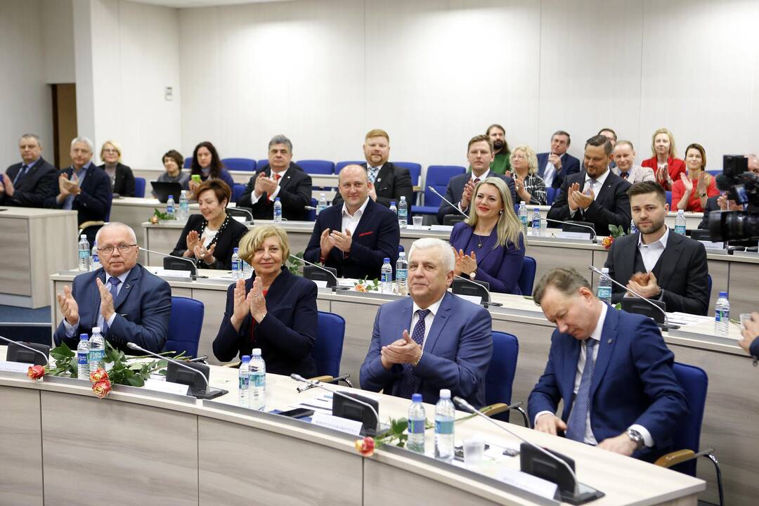 Naujoji Klaipėdos miesto taryba 2019.04.18