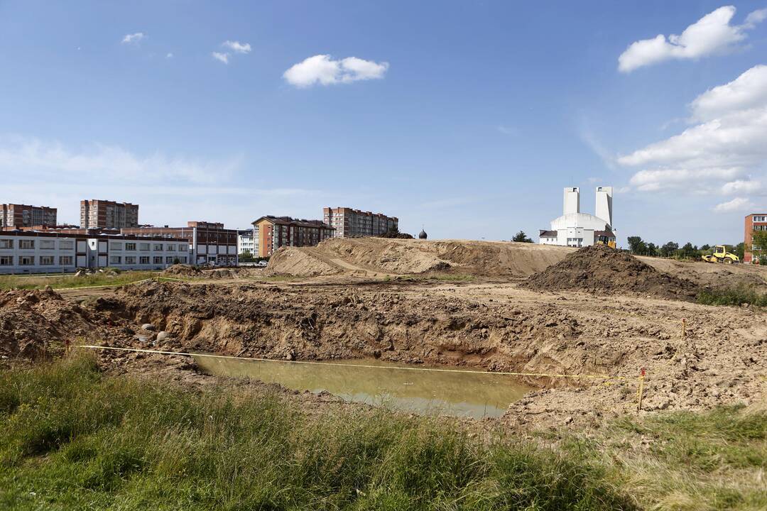 Apžiūrėjo tvarkomą Sąjūdžio parką