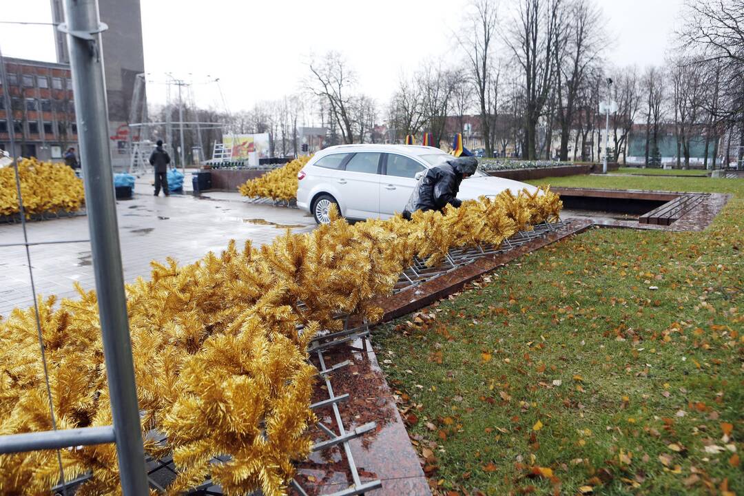 Klaipėda ruošiasi Kalėdoms