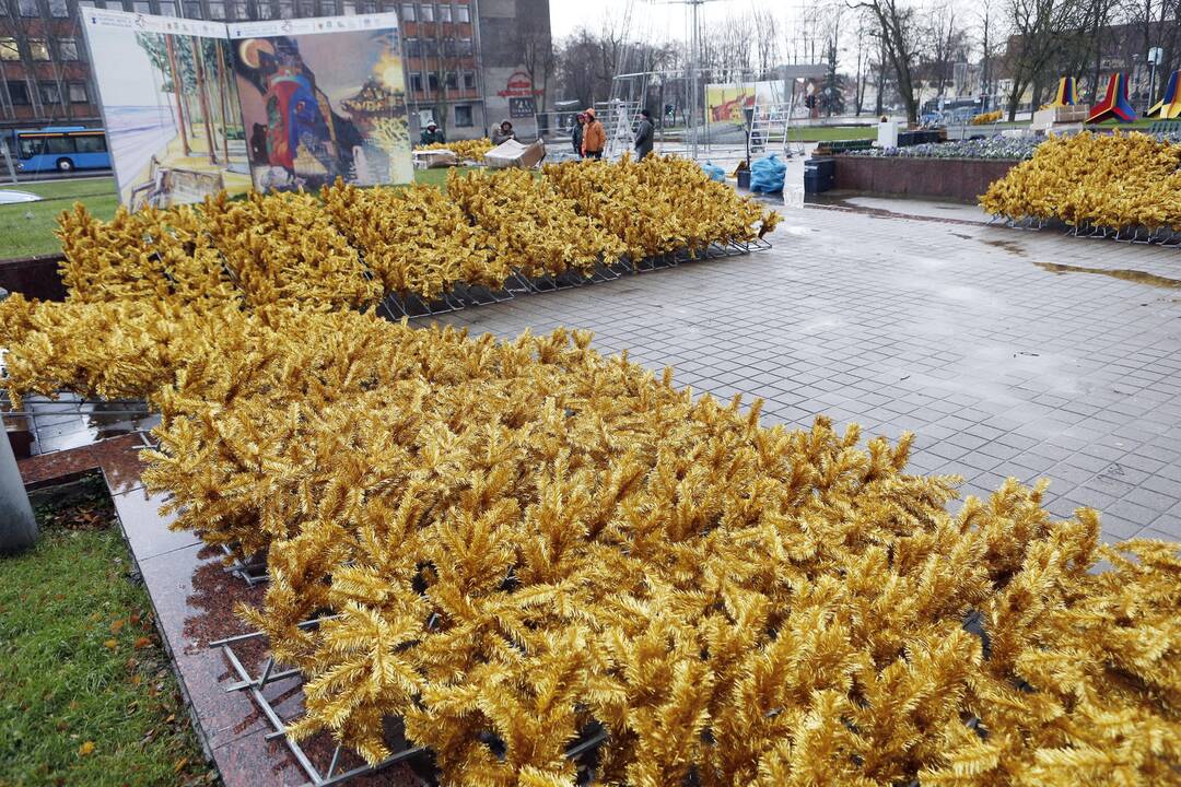 Klaipėda ruošiasi Kalėdoms
