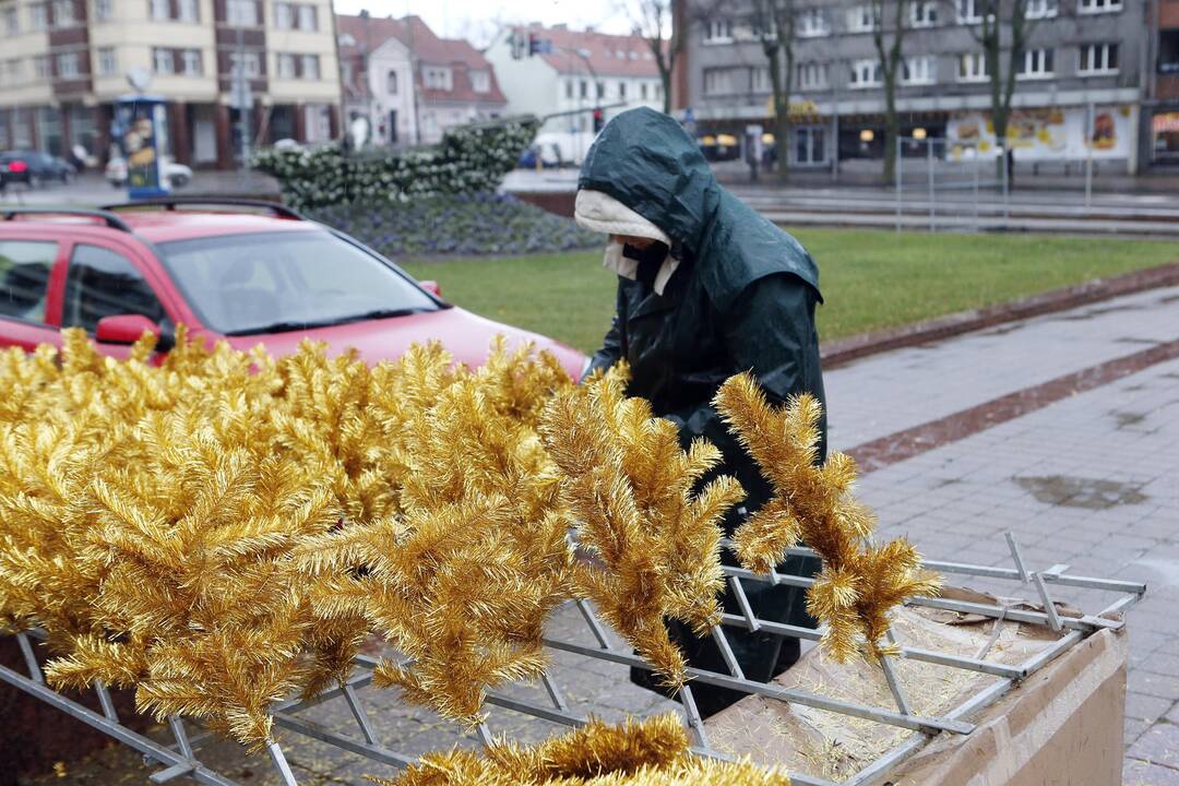 Klaipėda ruošiasi Kalėdoms