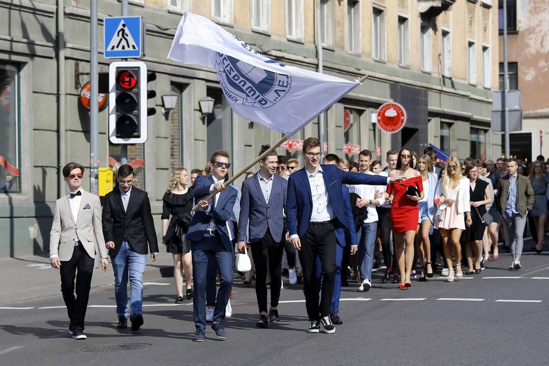 Uostamiesčio mokyklose – paskutinis skambutis