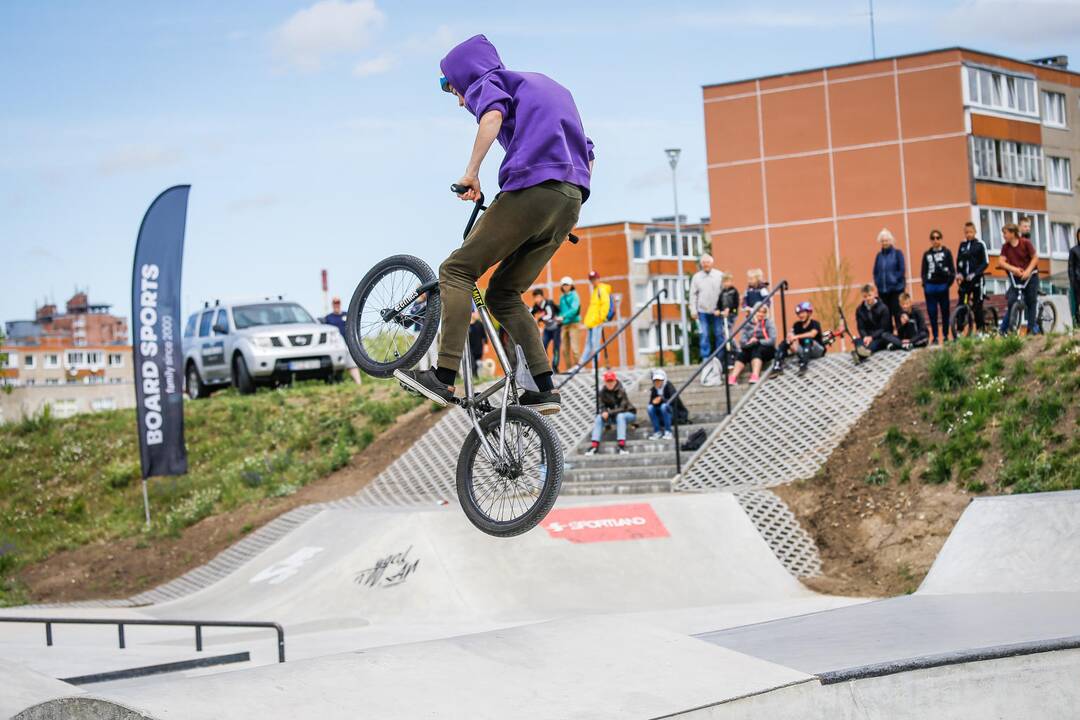 BMX dviračių varžybos Klaipėdoje