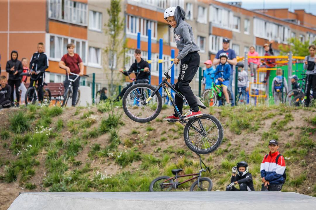 BMX dviračių varžybos Klaipėdoje