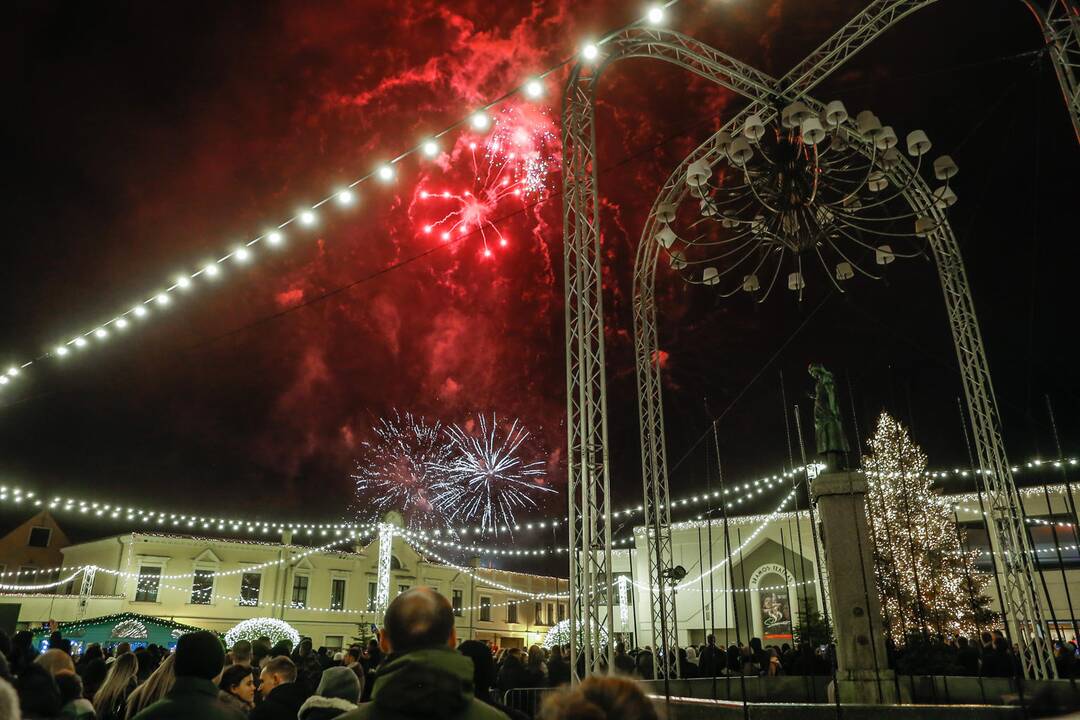 Naujametinis fejerverkas Klaipėdoje 2019