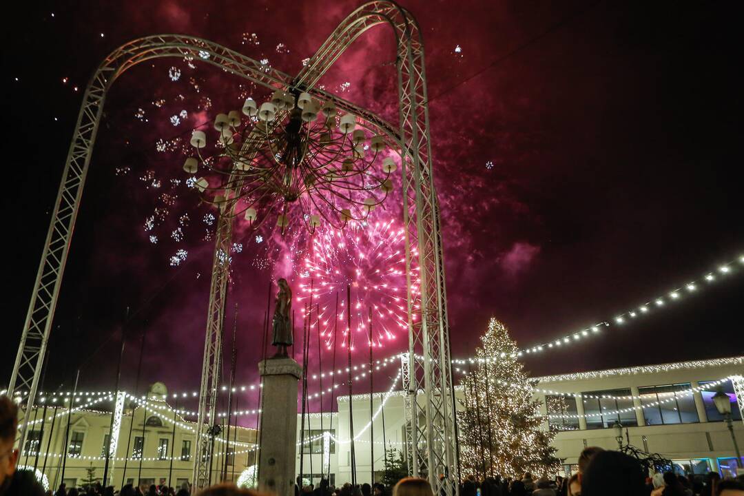 Naujametinis fejerverkas Klaipėdoje 2019