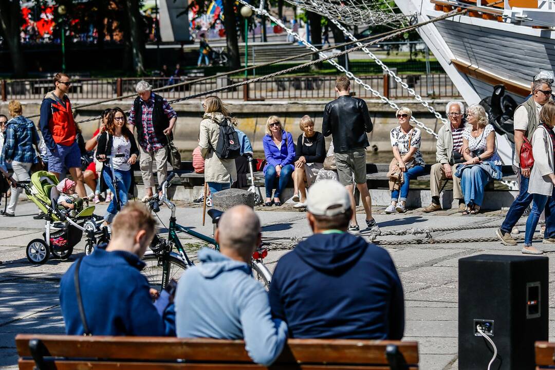 Gatvės muzika Klaipėdoje