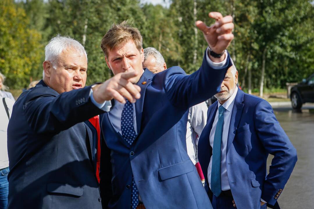Smarve susidomėjo ir aplinkos ministras