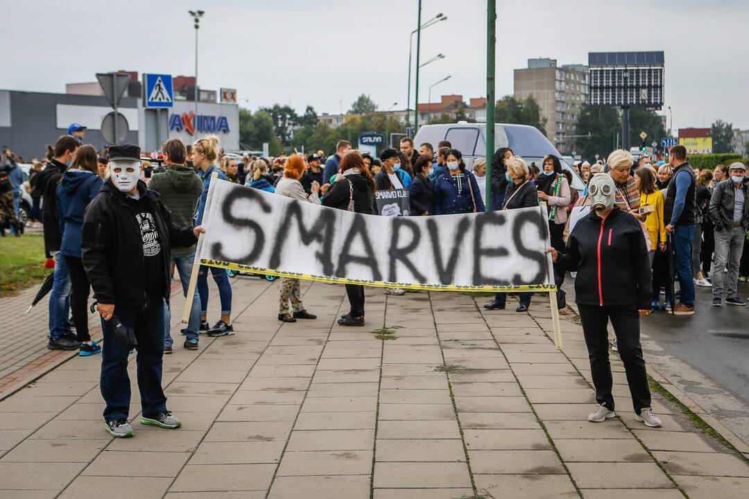 Protestas „Smarvei ne“