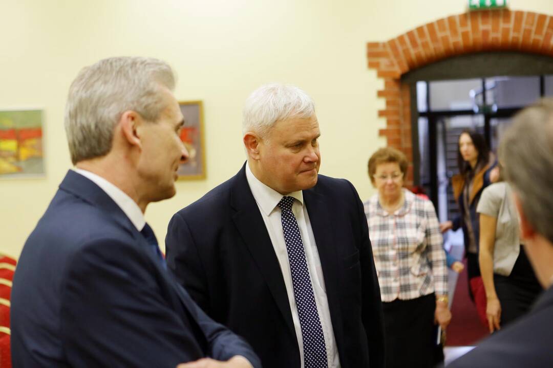 Nepriklausomybės šventinis minėjimas Klaipėdos universitete