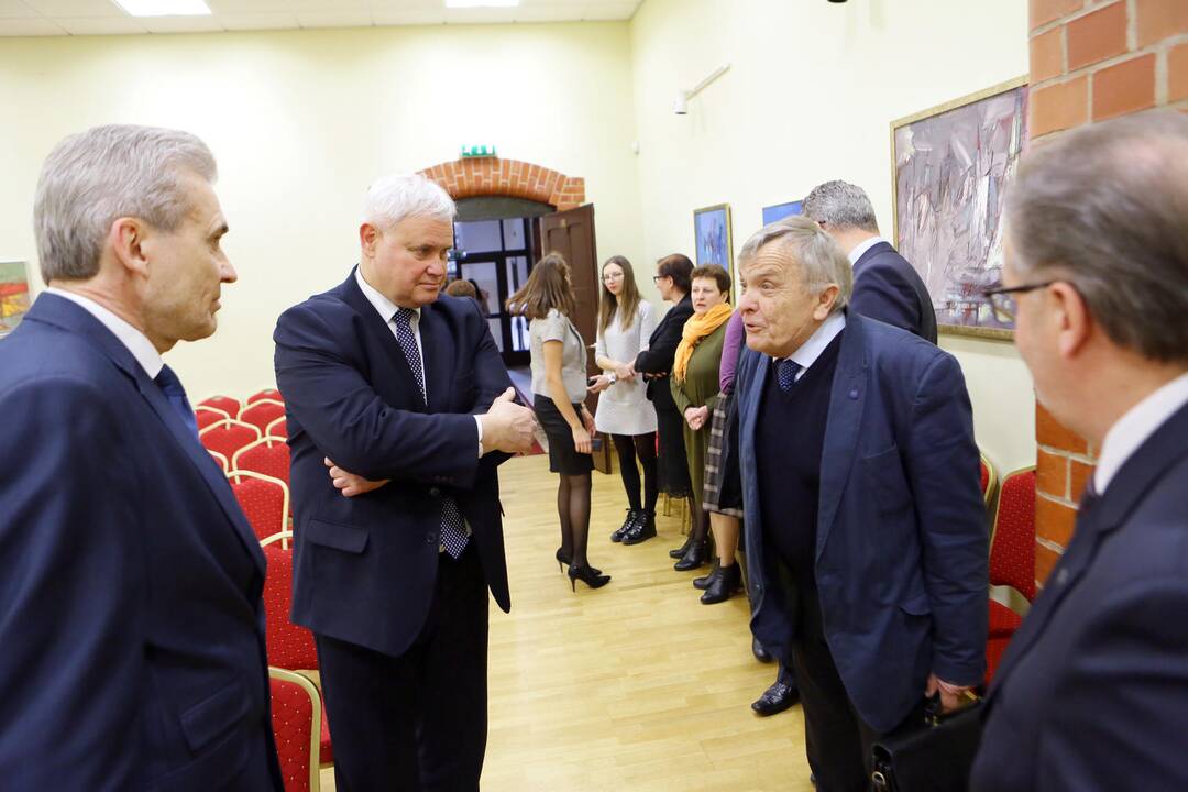 Nepriklausomybės šventinis minėjimas Klaipėdos universitete