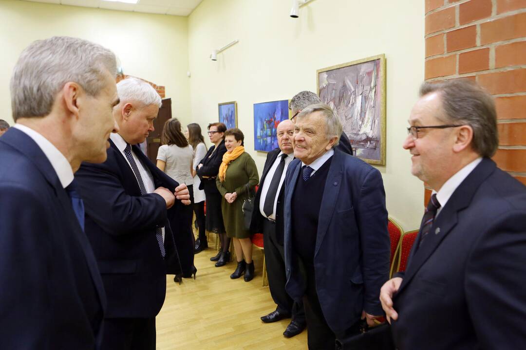 Nepriklausomybės šventinis minėjimas Klaipėdos universitete