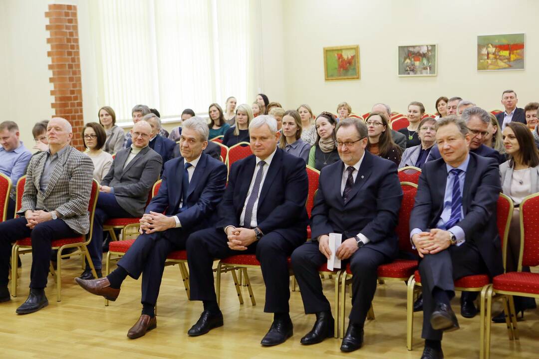 Nepriklausomybės šventinis minėjimas Klaipėdos universitete