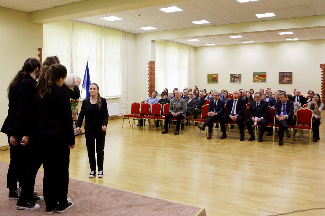 Nepriklausomybės šventinis minėjimas Klaipėdos universitete
