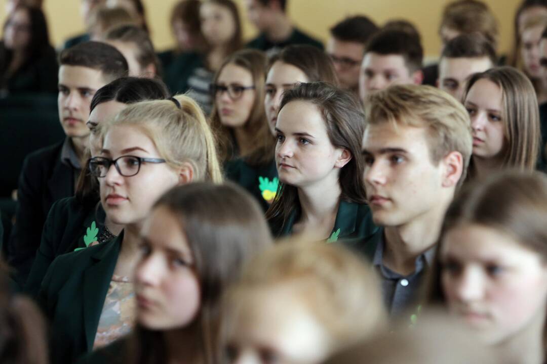 "Ąžuolyno" gimnazijai - pripažinimas
