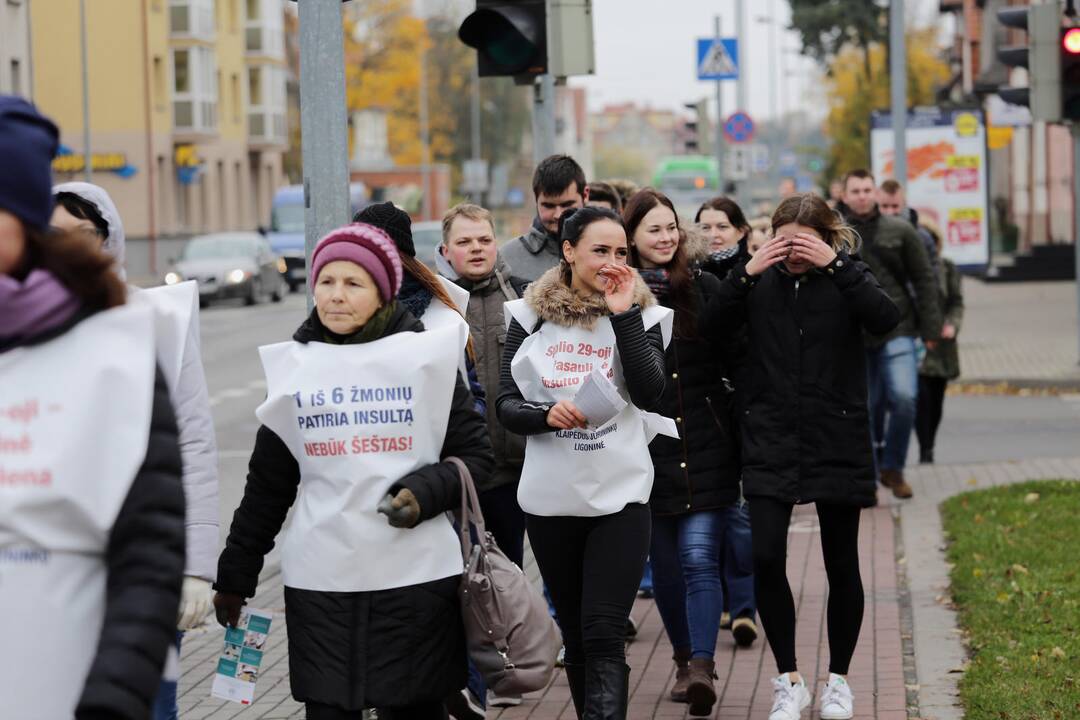 Jūrininkų ligoninė paminėjo insulto dieną