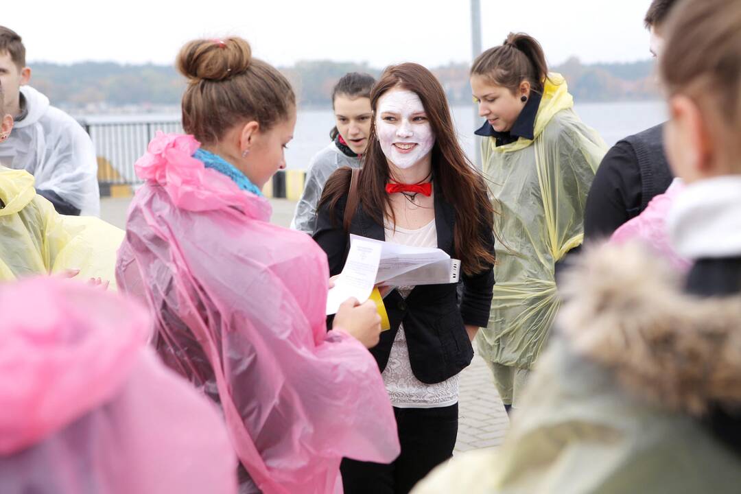 Klaipėdos universiteto "fuksų" krikštynos