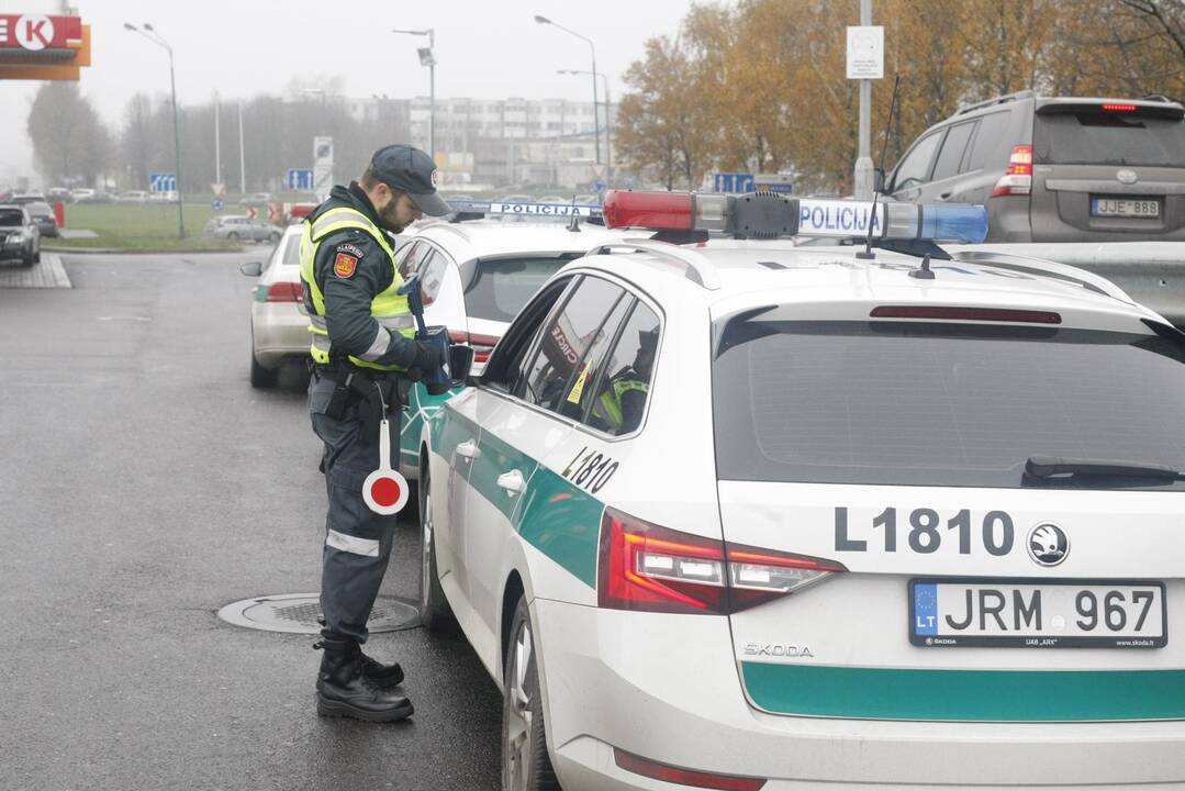 Policijos reidai Klaipėdoje