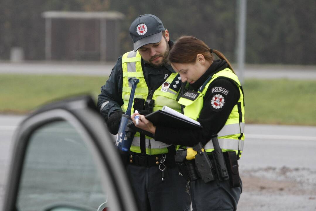 Policijos reidai Klaipėdoje