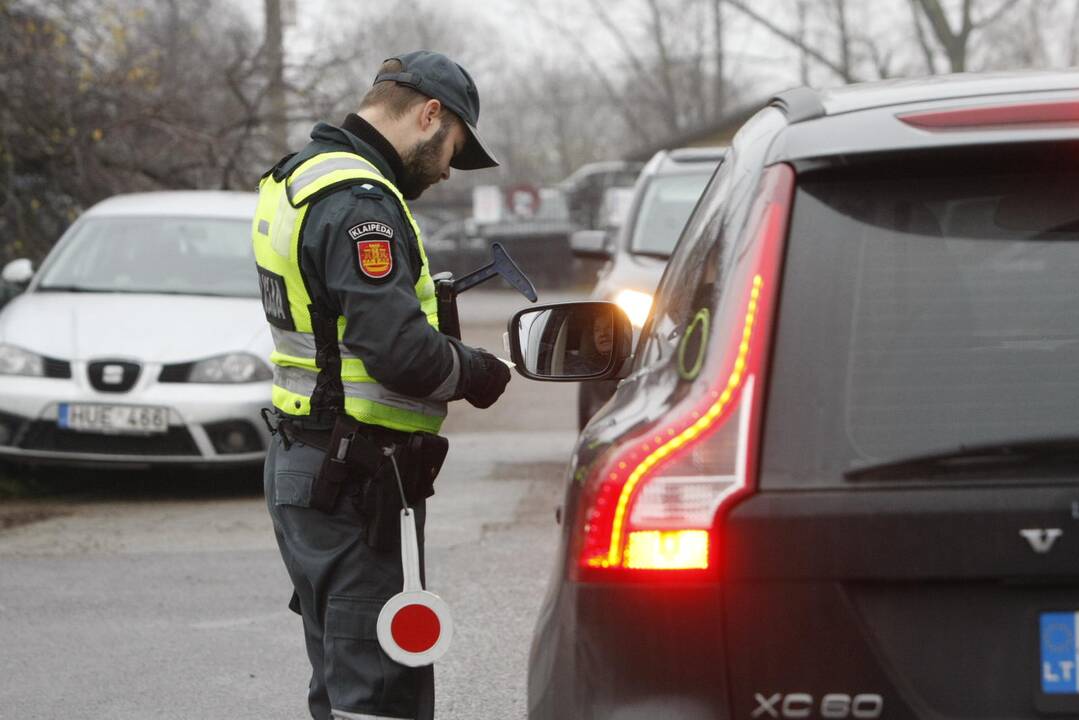 Policijos reidai Klaipėdoje