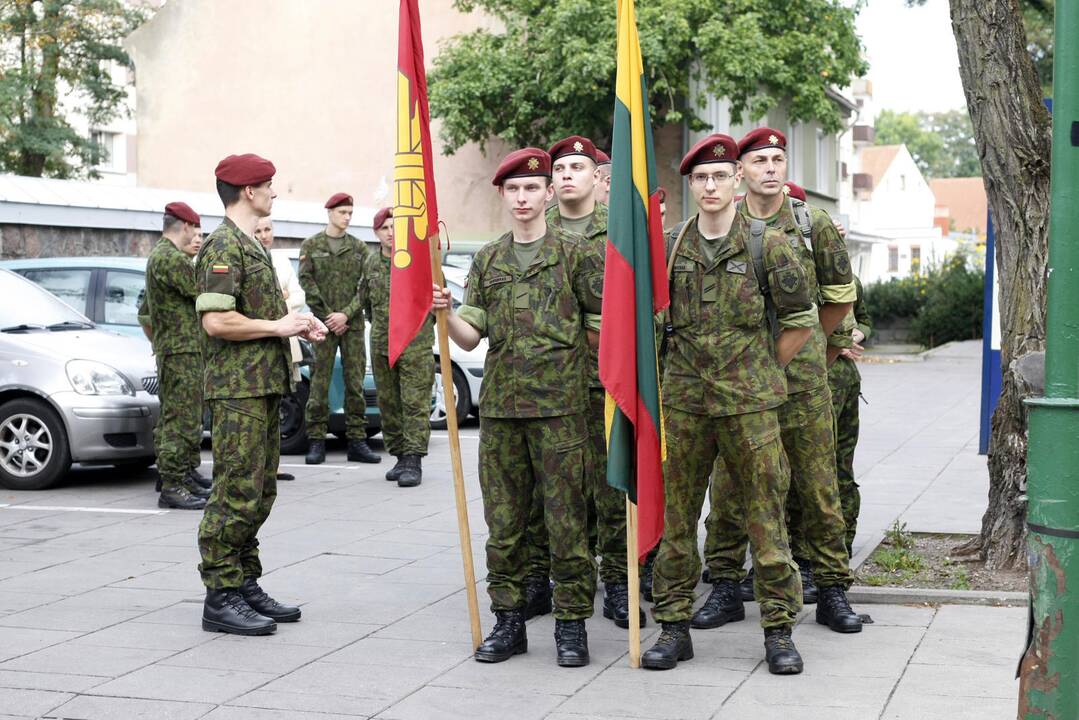 Nešdami kryžių kariai nužygiuos iš Klaipėdos į Kryžių kalną