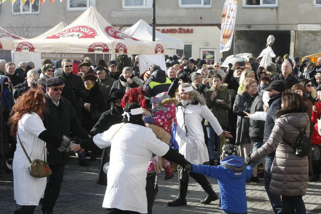 Užgavėnių šventė Priekulėje