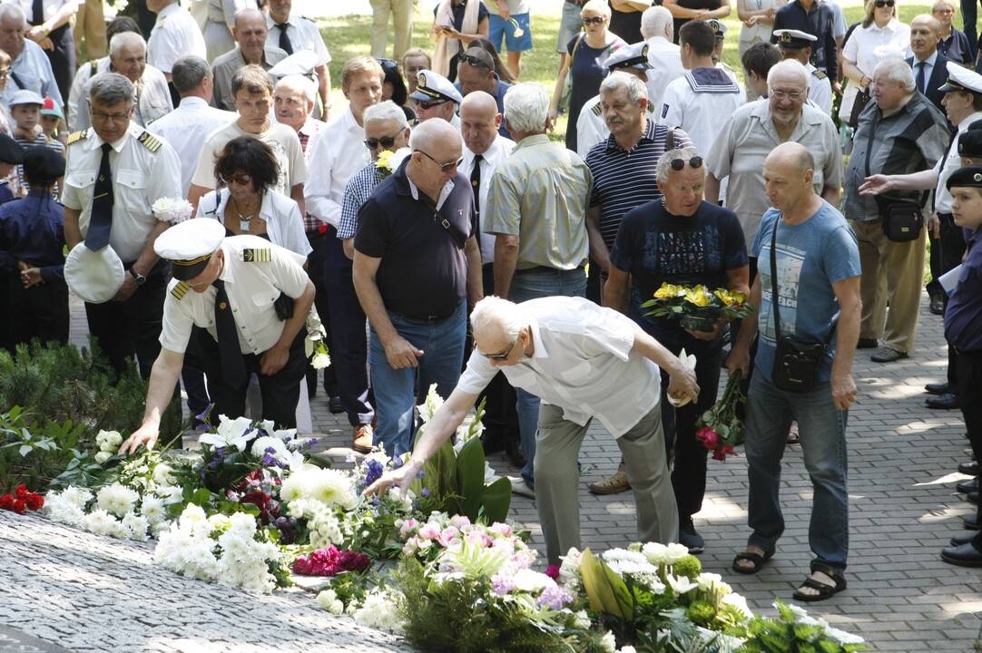 Uragano pražudytai „Linkuvos“ įgulai – pagarba