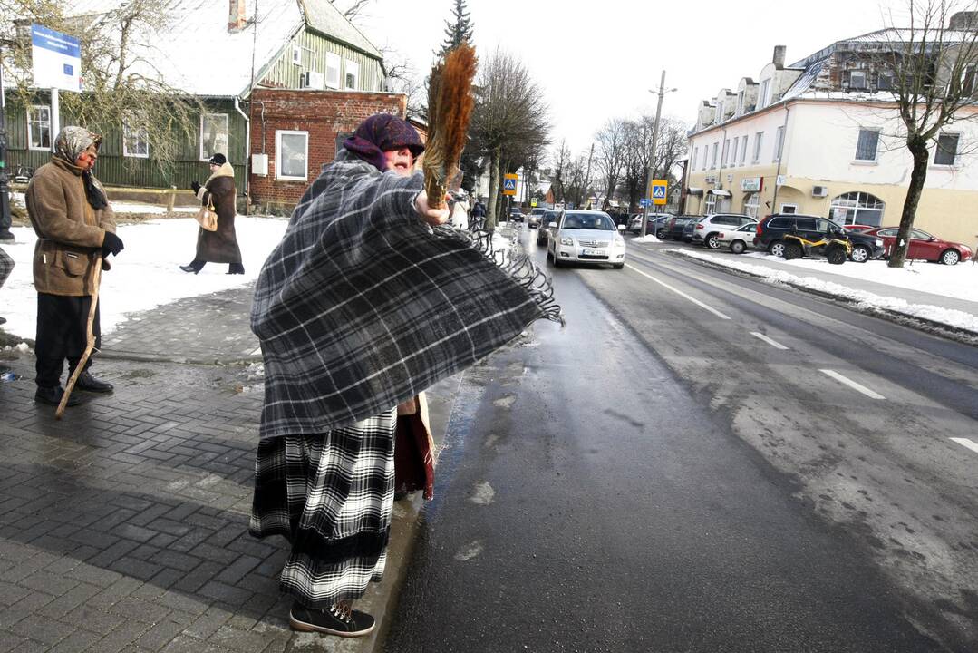 Užgavėnių šventė Priekulėje