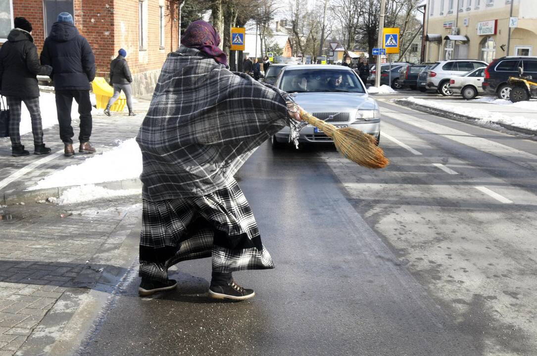 Užgavėnių šventė Priekulėje