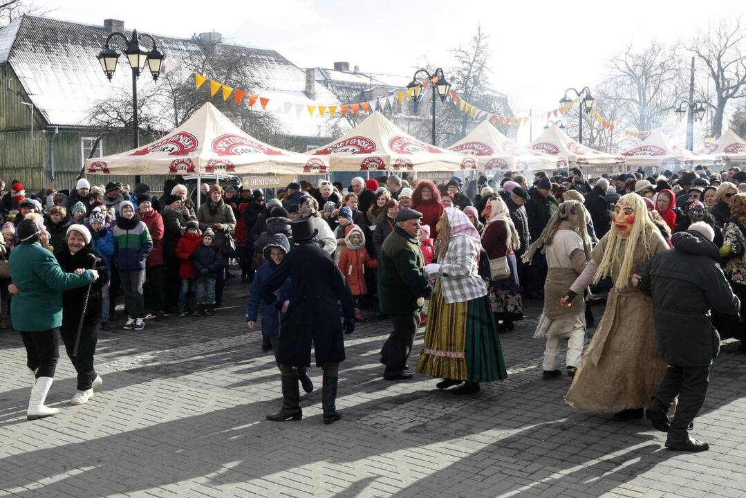 Užgavėnių šventė Priekulėje