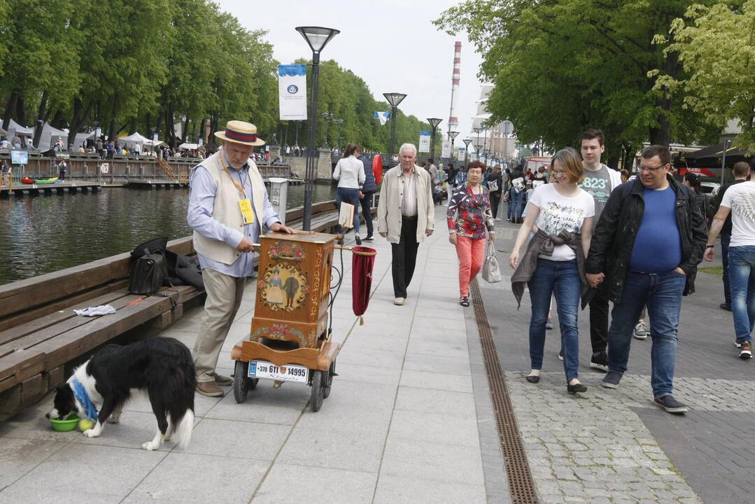 Uostamiestyje muzikos garsai liejasi laisvai