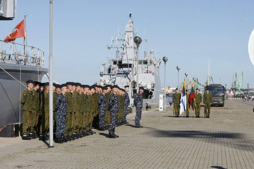 Šauktinių karių išlydėjimo į atsargą ceremonija