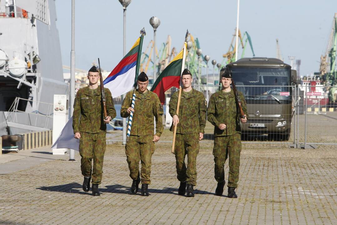 Šauktinių karių išlydėjimo į atsargą ceremonija