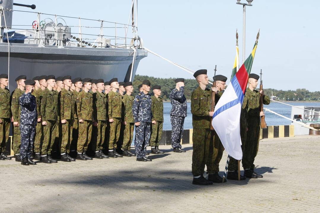 Šauktinių karių išlydėjimo į atsargą ceremonija