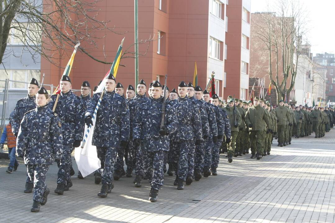Vasario 16-oji Klaipėdoje