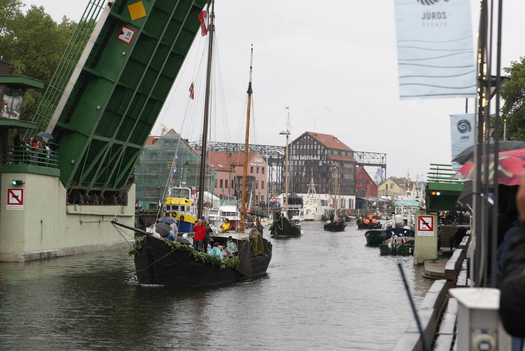 Tradicinių ir istorinių laivų paradas „Dangės flotilė“