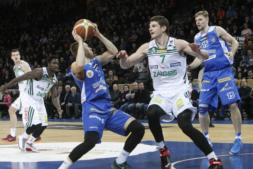 LKL rungtynės „Neptūnas” - „Žalgiris”